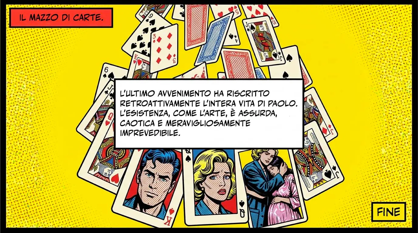 Nient'altro che un mazzo di carte, un romanzo di Patrizio Pinna.