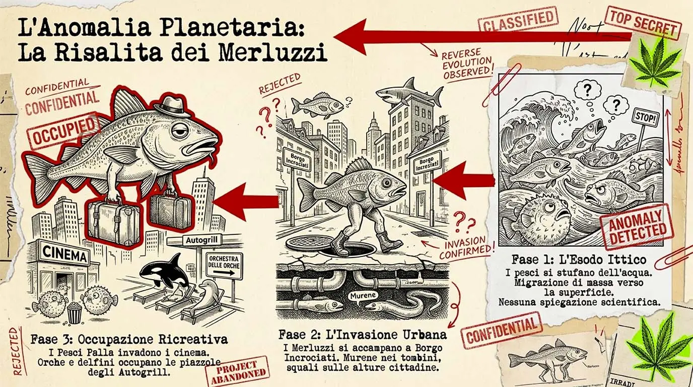 2001: Odissea alla fiera della mescolanza genetica, un romanzo di Patrizio Pinna.