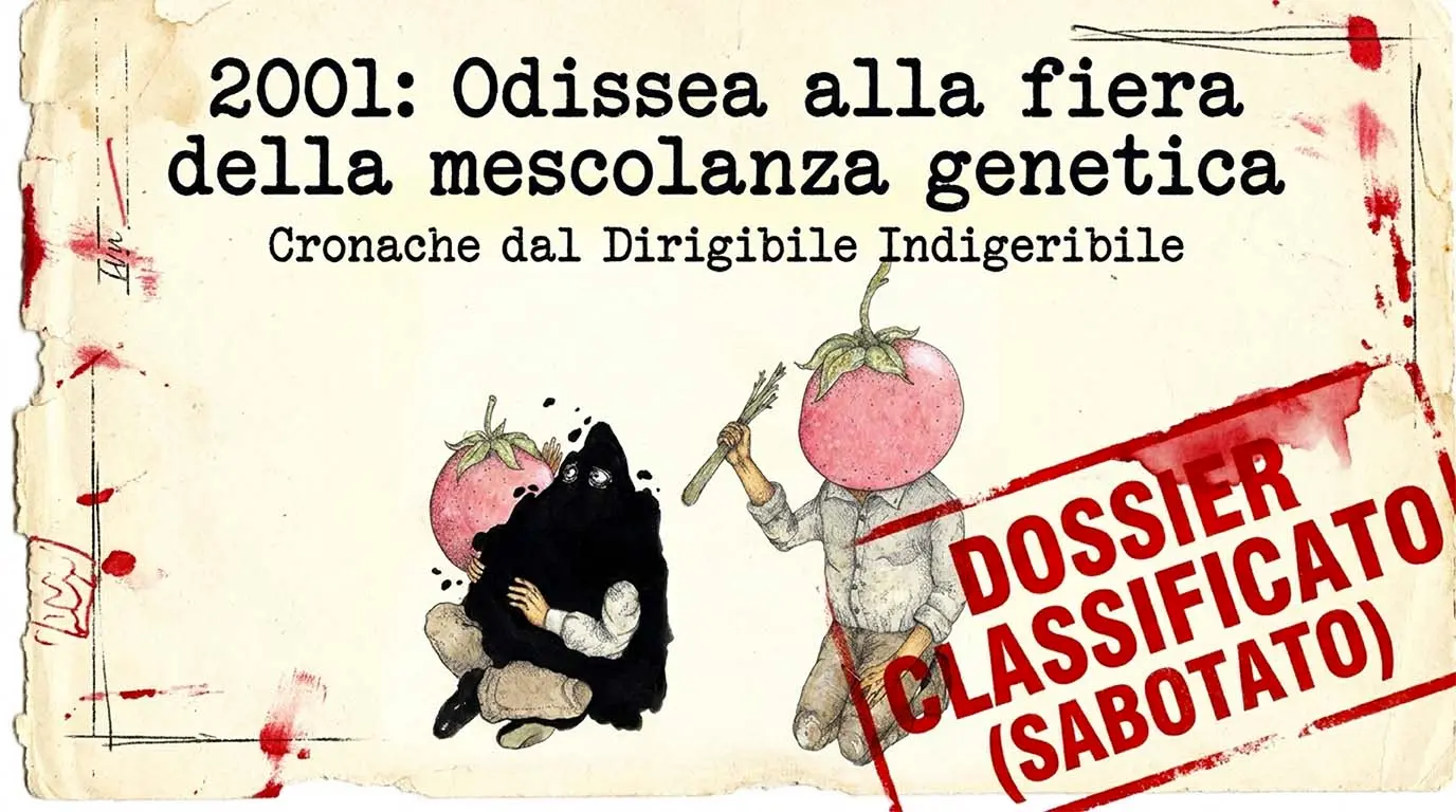 2001: Odissea alla fiera della mescolanza genetica, un romanzo di Patrizio Pinna.
