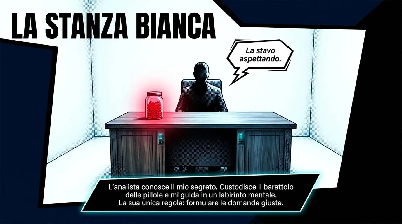 Prese di coscienza, un romanzo di Patrizio Pinna.