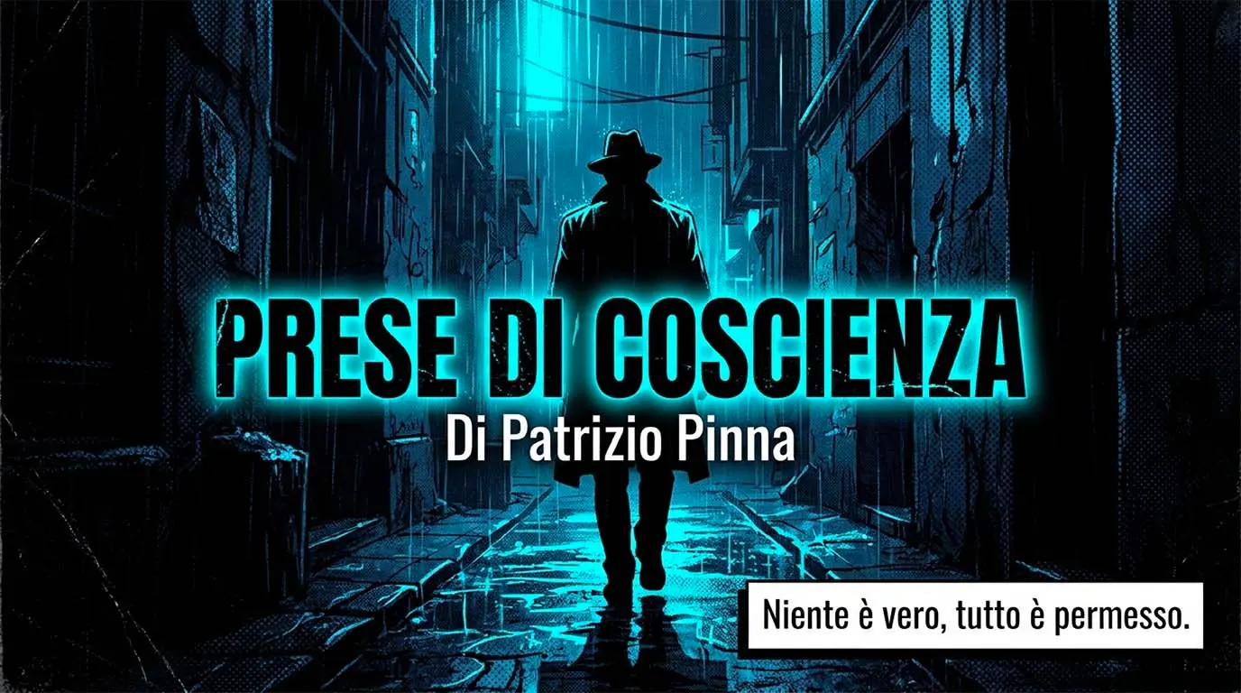 Prese di coscienza, un romanzo di Patrizio Pinna.